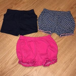 Baby girl’s shorts 3-6 months